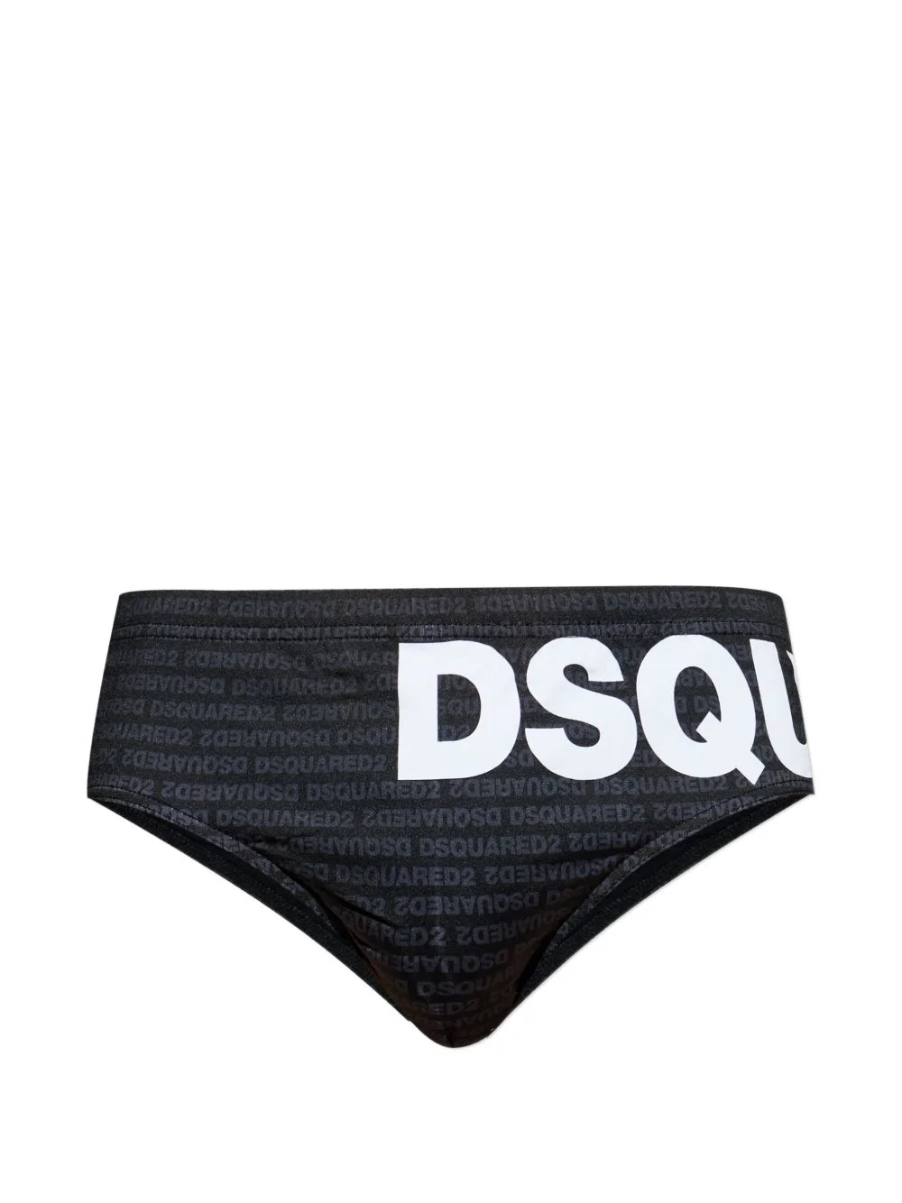 logo-print swimming trunks - 1