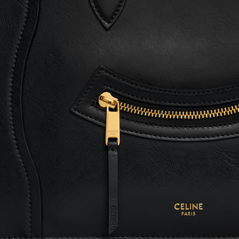 MEDIUM POUCH IN GLOSSY CALFSKIN 4