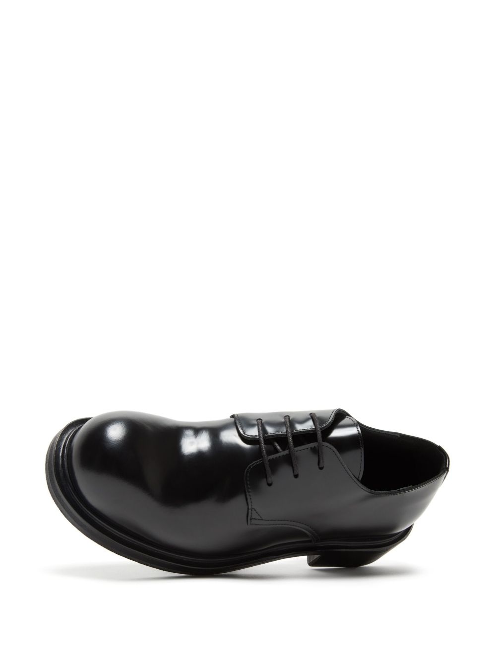 leather derby shoes - 3