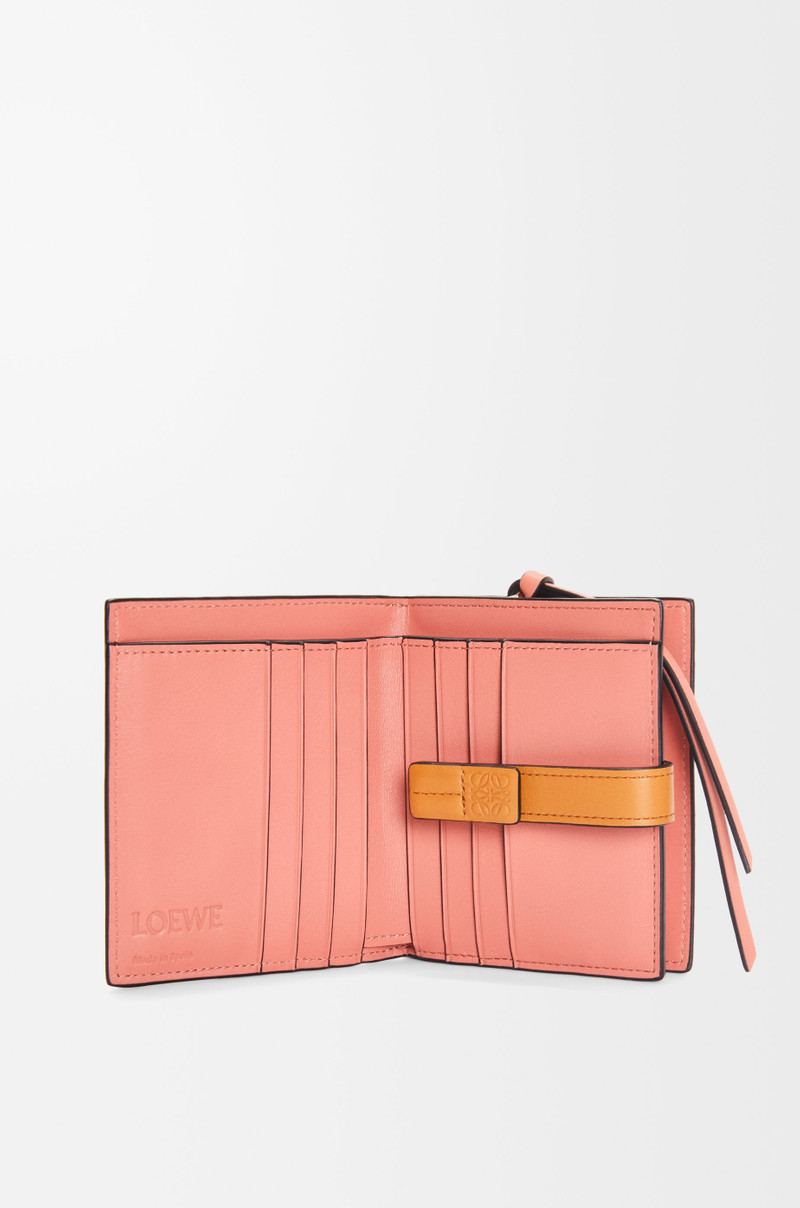 Loewe Compact zip wallet in soft grained calfskin outlook