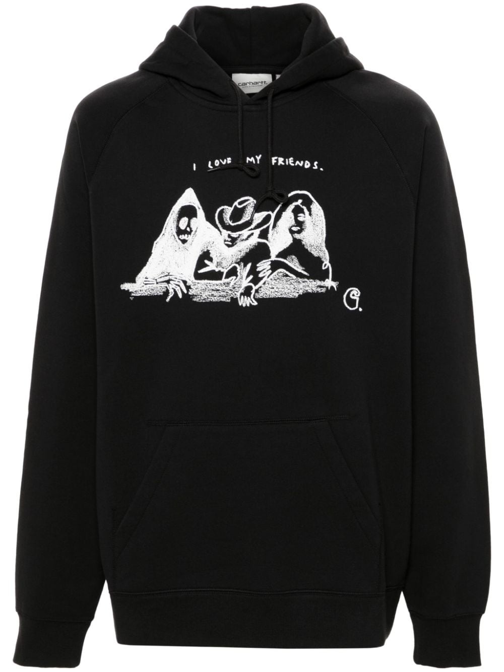 Carhartt Pepe Friends hoodie | REVERSIBLE