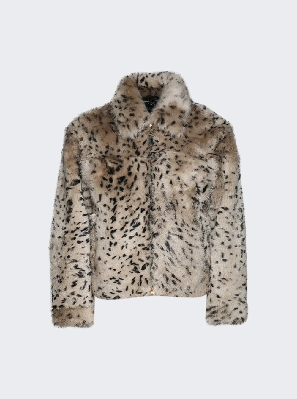 Deer Shearling Jacket Dark Brown - 1