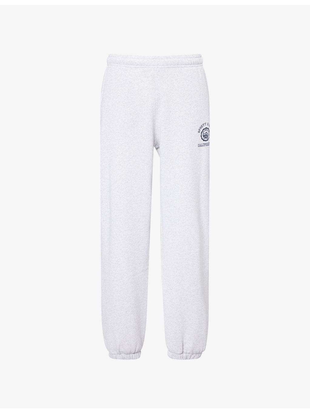California Logo-Emblem Cotton-Blend Jogging Bottoms - 1