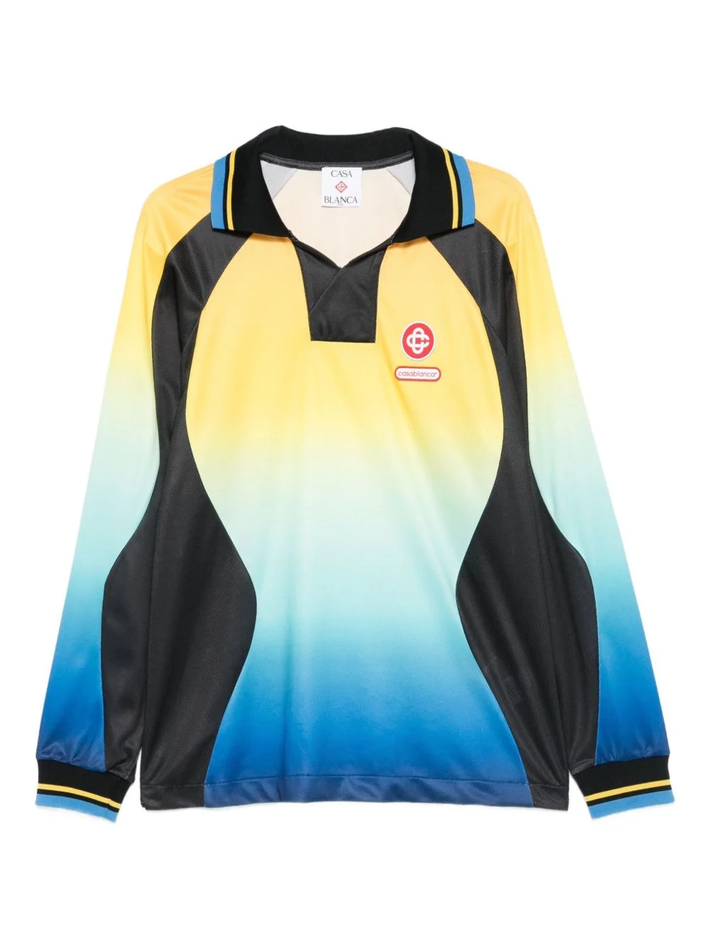 gradient-effect T-shirt - 1