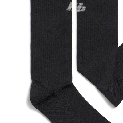 BALENCIAGA Activewear Technical Socks in Black outlook