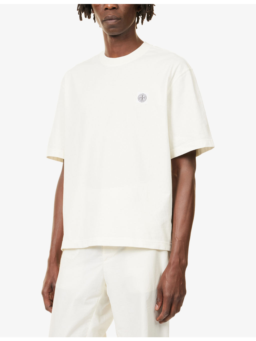 Brand-Patch Relaxed-Fit Cotton-Jersey T-Shirt - 3