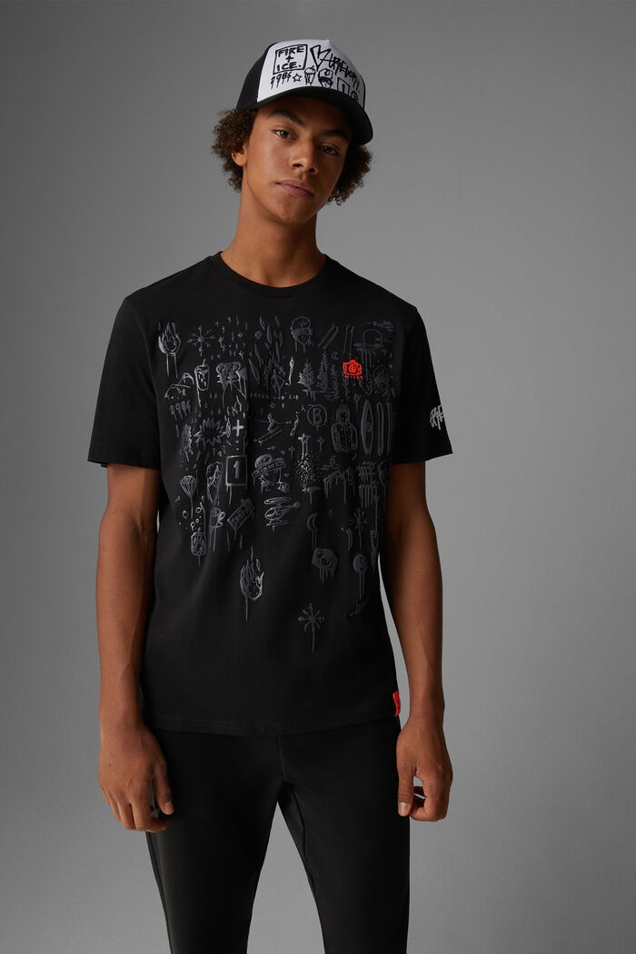 Vito T-shirt in Black - 2
