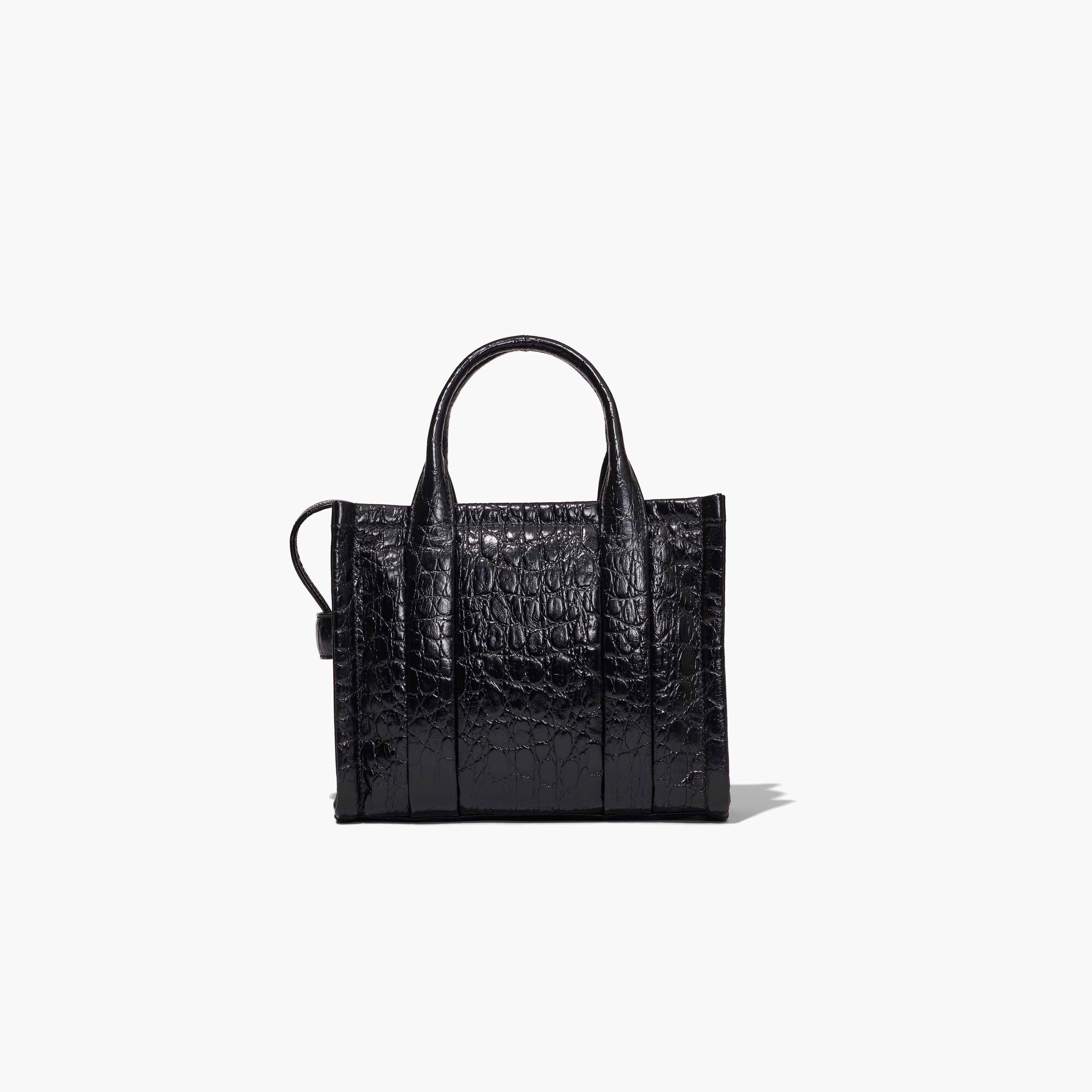 THE CROC-EMBOSSED MINI TOTE BAG - 6