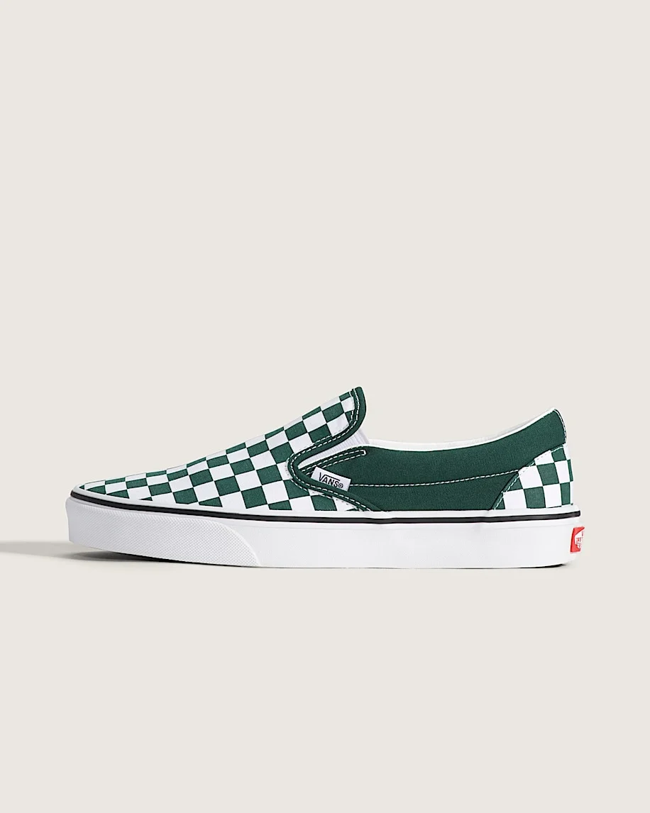 Classic Slip On Checkerboard Shoe - 1
