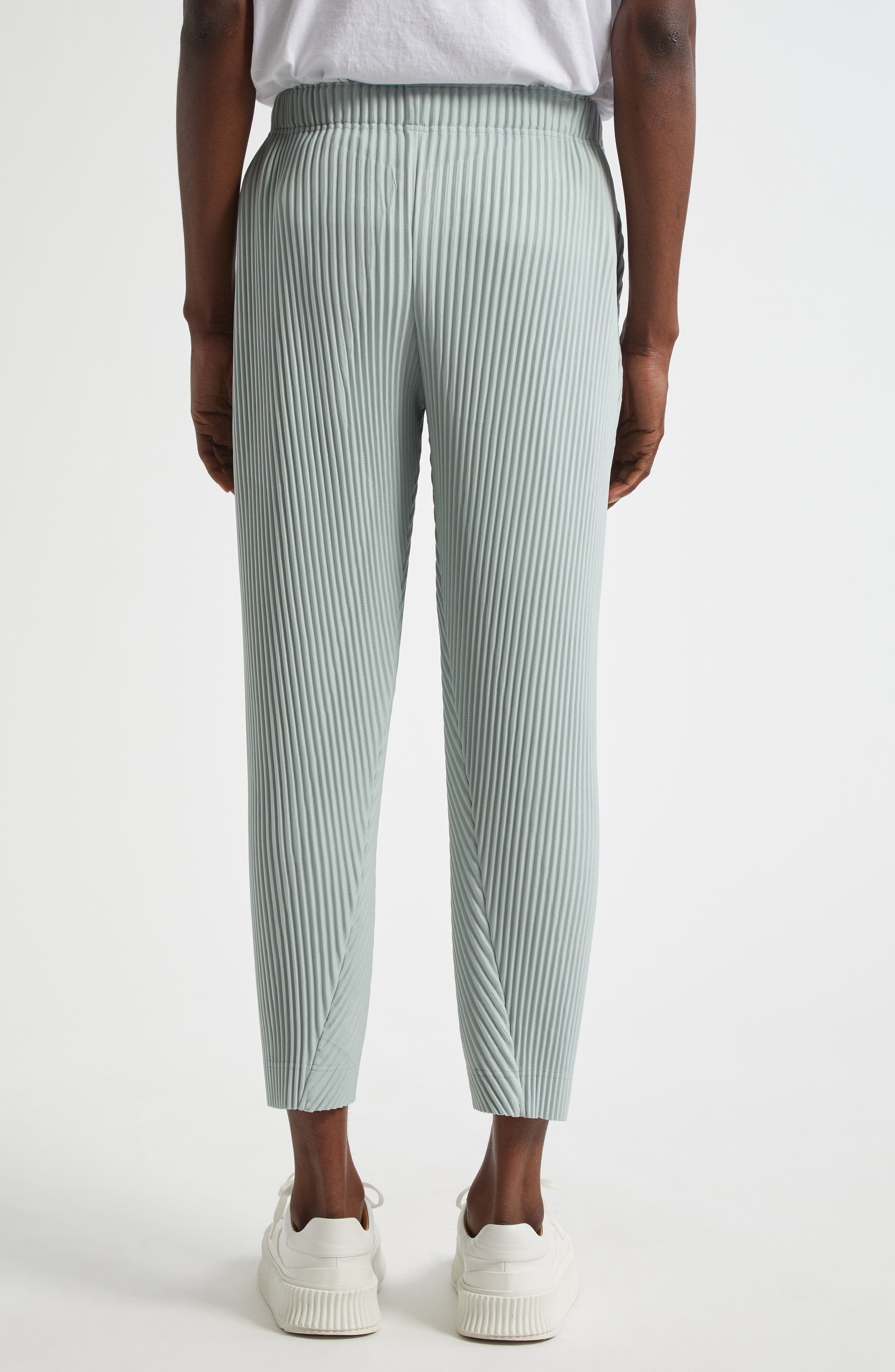 Homme Plissé Issey Miyake Bottoms 2 Pleated Pants in Teal Green at Nordstrom - 3