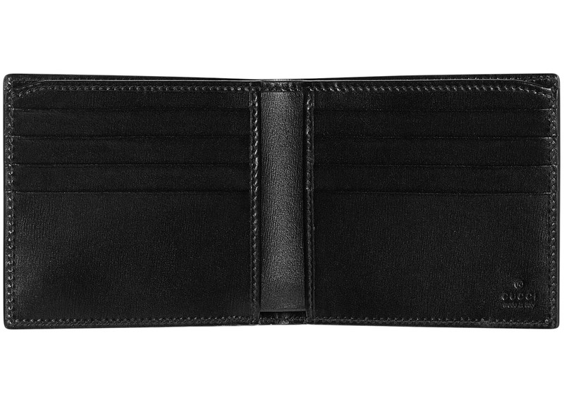 GUCCI Gucci GG Marmont Leather Bi-Fold Wallet Black outlook