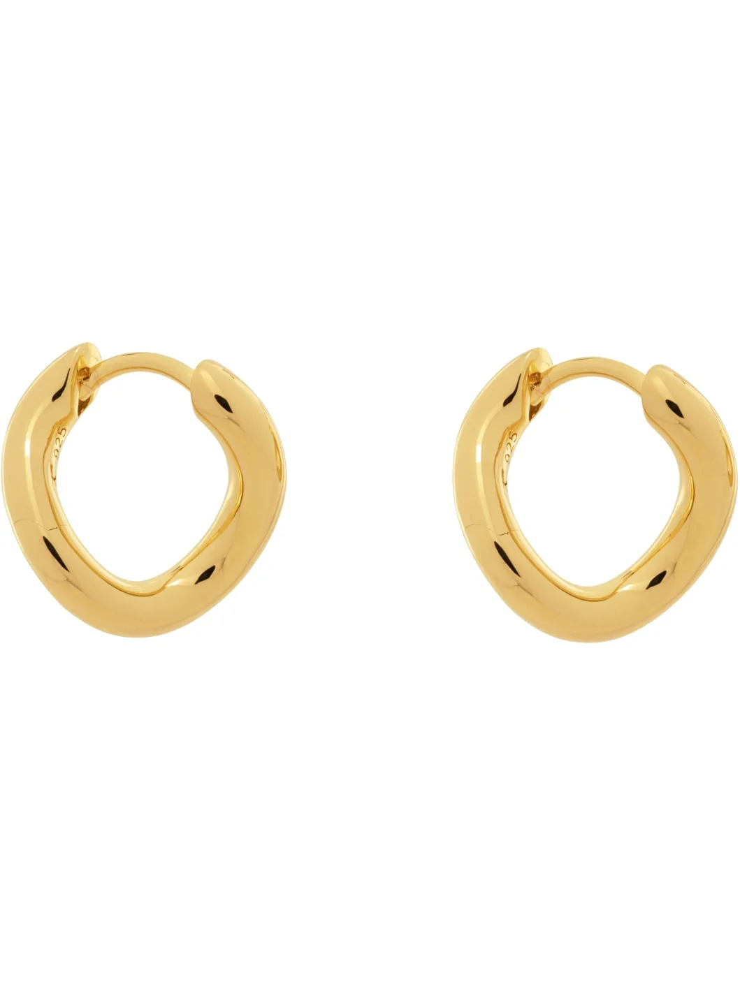 River Huggie Earrings - 1