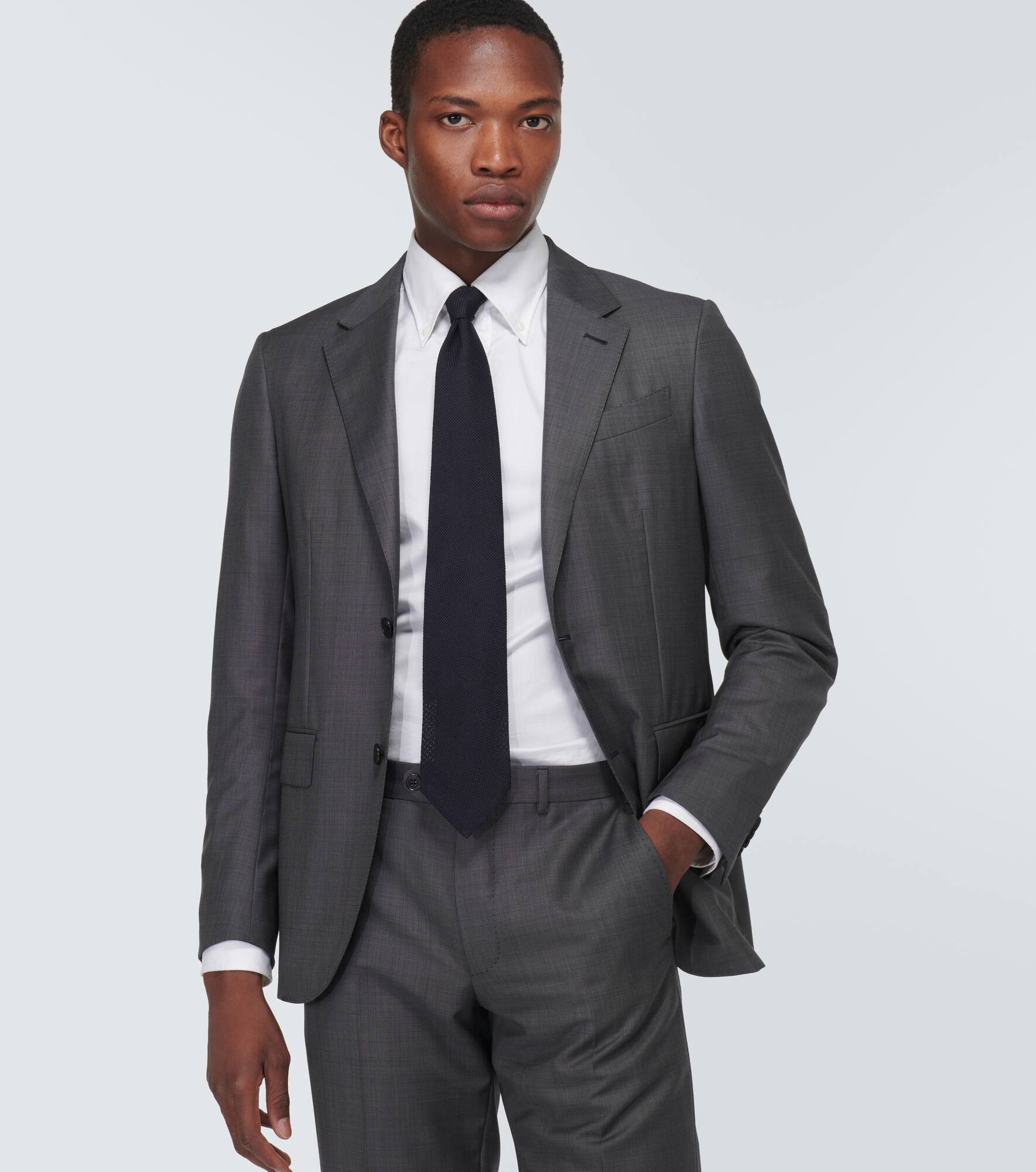 Silk grenadine tie - 2