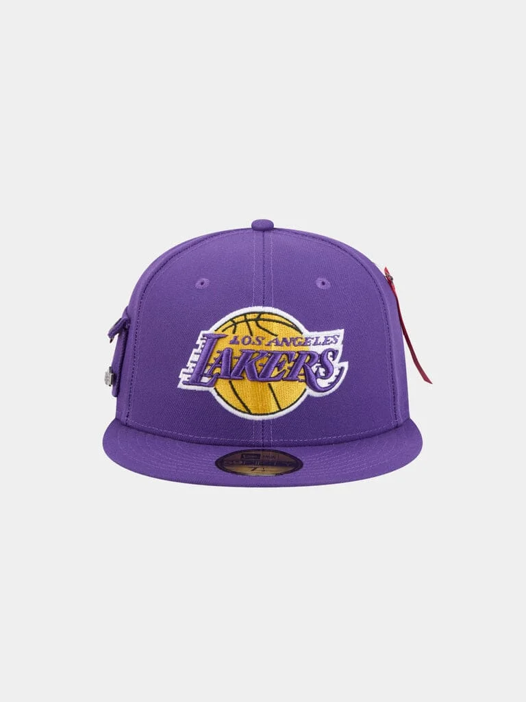 LOS ANGELES LAKERS X ALPHA X NEW ERA 59FIFTY FITTED CAP - 1