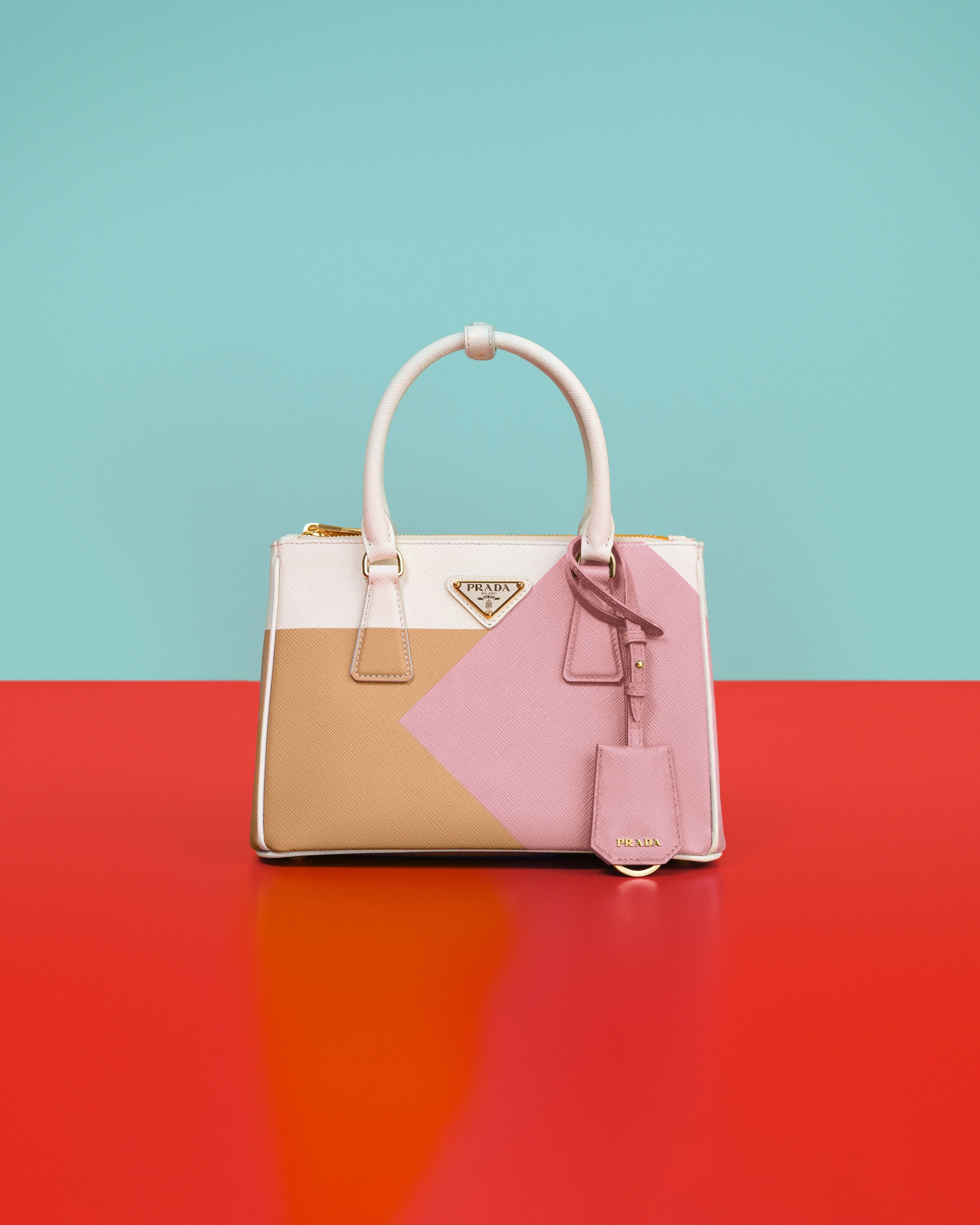 Prada Galleria Saffiano Leather Mini Bag - One-color