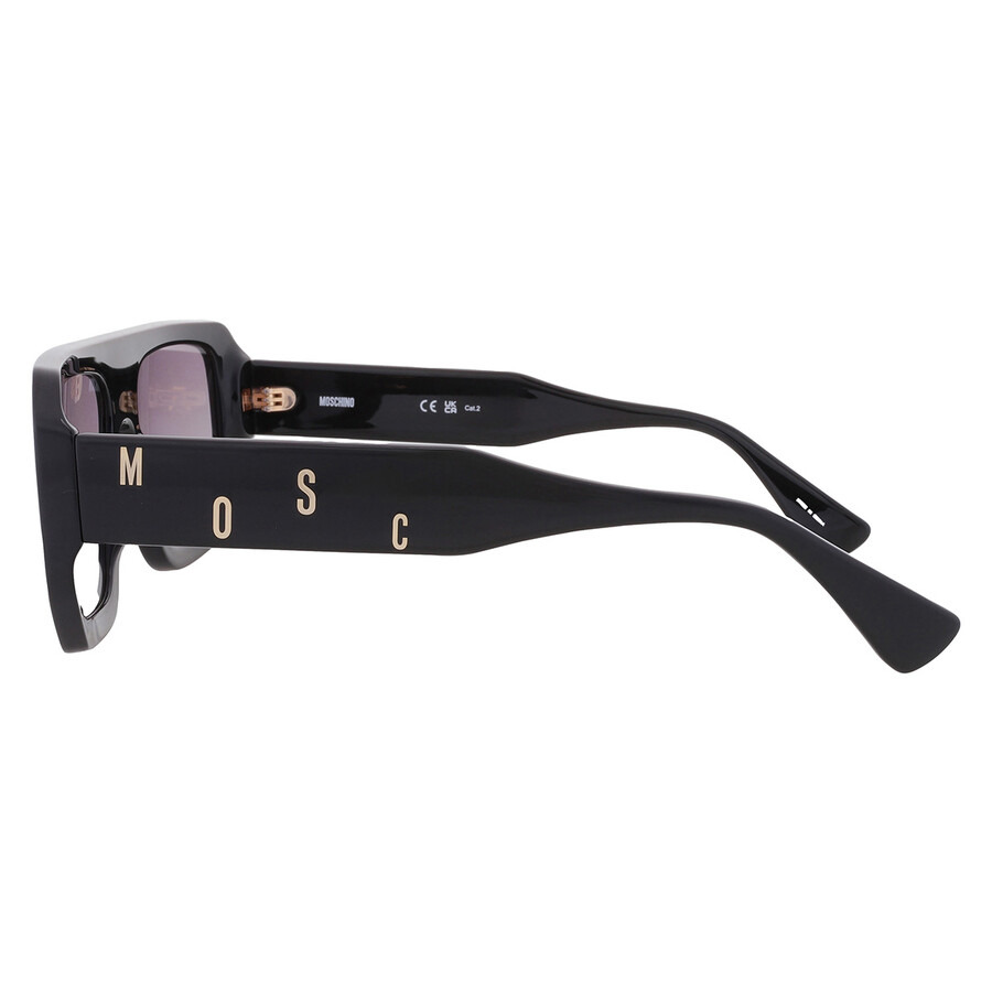 Moschino Dark Grey Shaded Browline Ladies Sunglasses MOS129/S 0807/9O 54 - 4