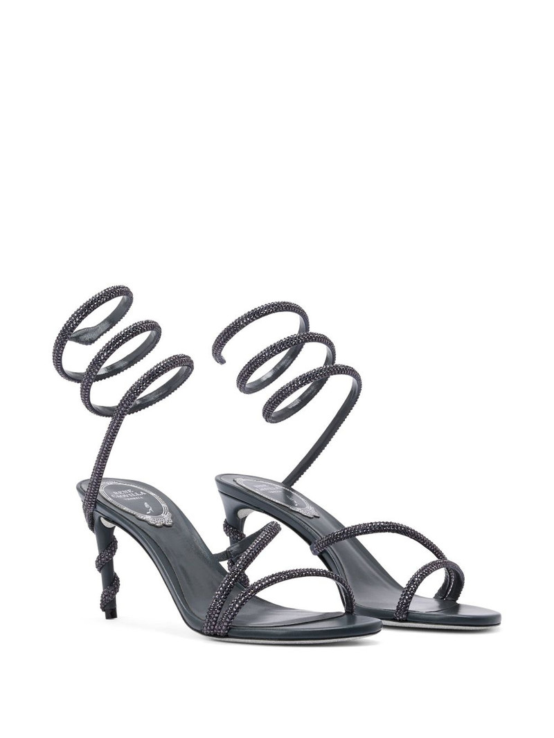 RENE CAOVILLA 80mm Margot sandals outlook
