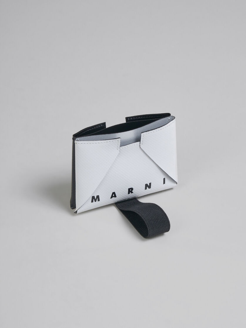 GREY AND BLACK ORIGAMI CARD CASE - 5