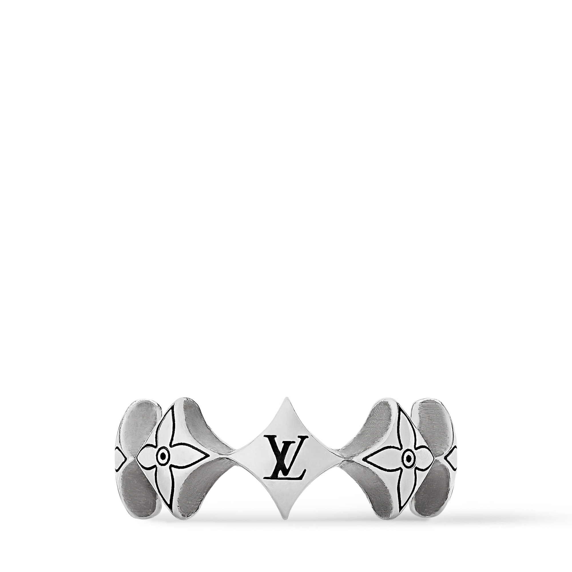 LV Spiky Flower Ring - 1