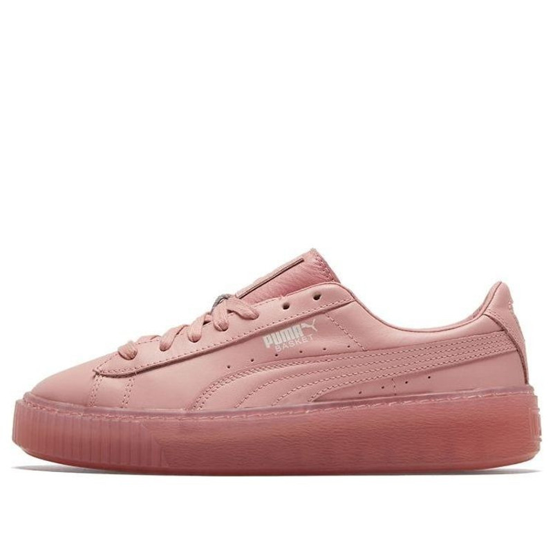 (WMNS) PUMA 바구니 플랫폼 핵심 분홍색 낮은 널 신발 364040-09 - 1