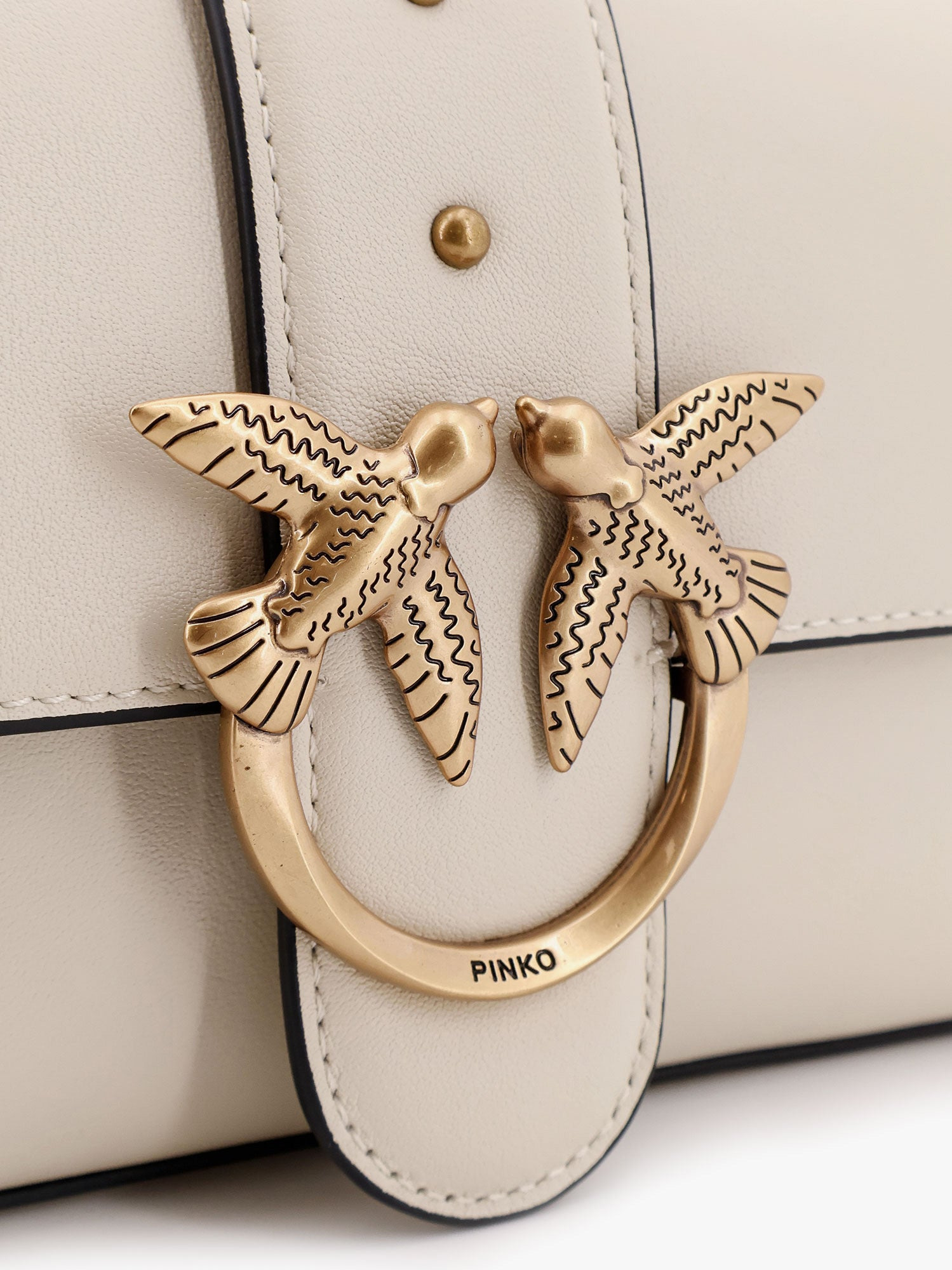 Pinko Love One Mini Leather Shoulder Bag - 5