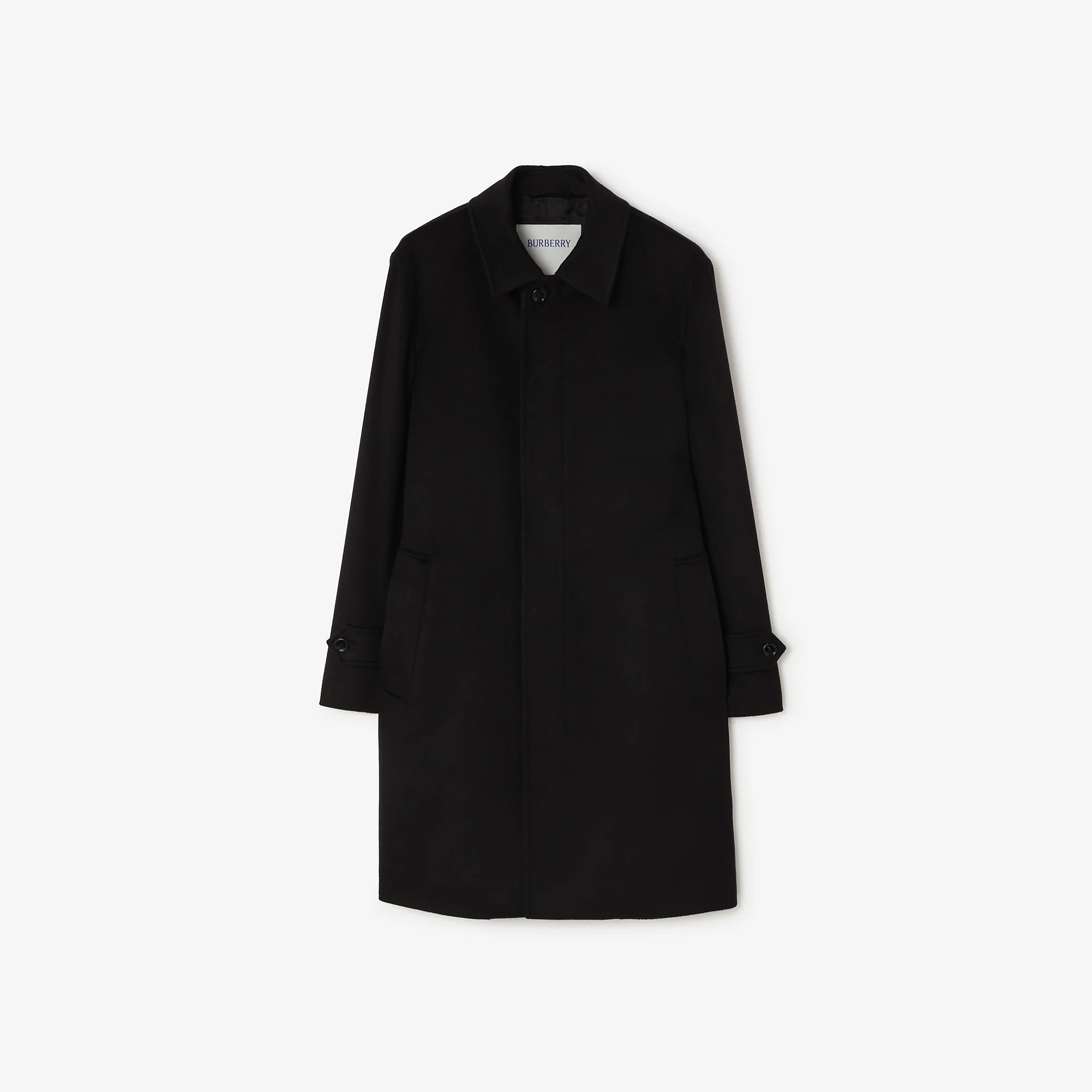 Mid-length Cashmere Car Coat - 1