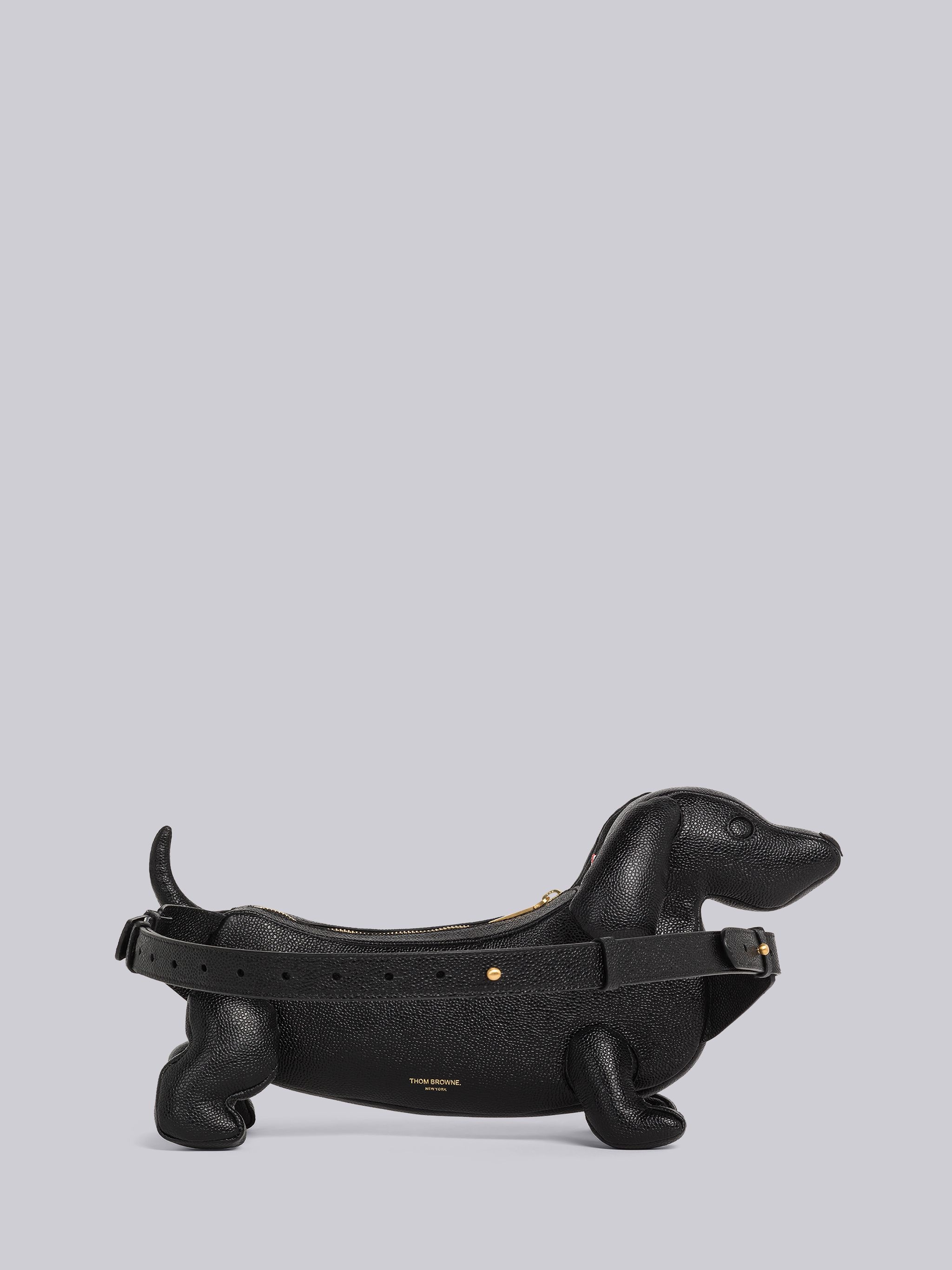 Pebble Grain Leather Hector Chest Bag - 4