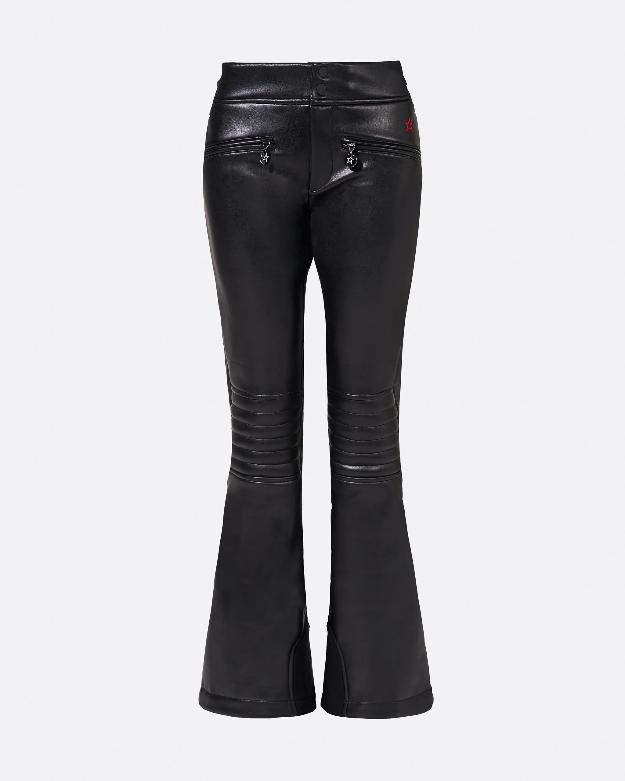 Vegan Leather Mid-Rise Aurora Ski Pant - 1