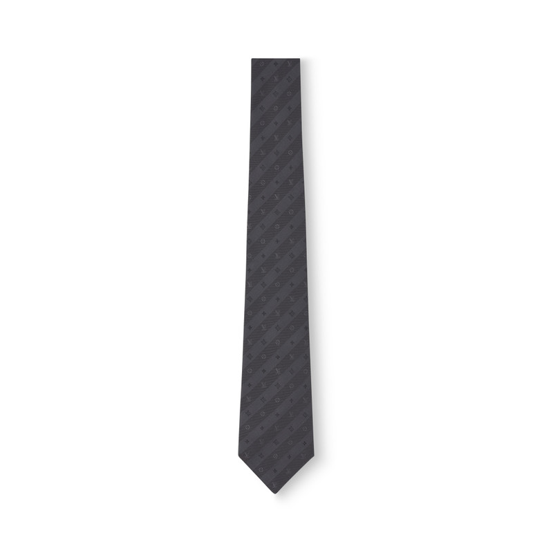 Monogram Stripy Tie 1
