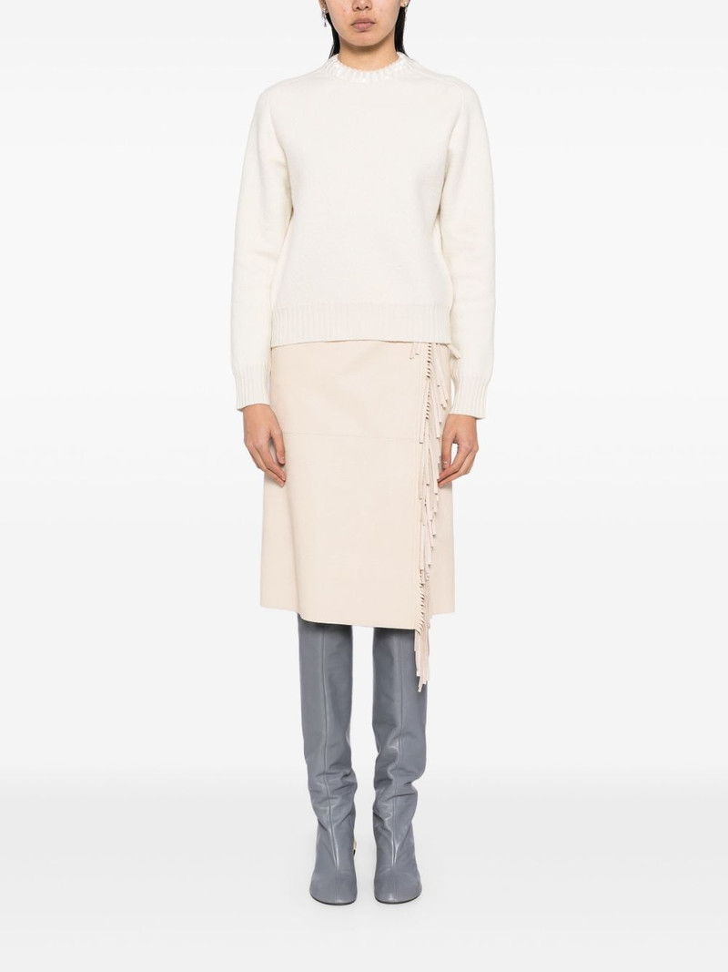 Jil Sander long-sleeve crew-neck jumper outlook