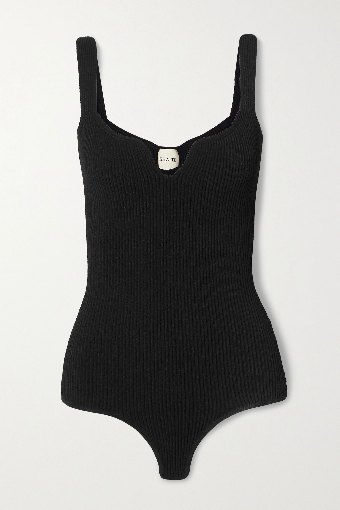 Yves ribbed-knit bodysuit - 1