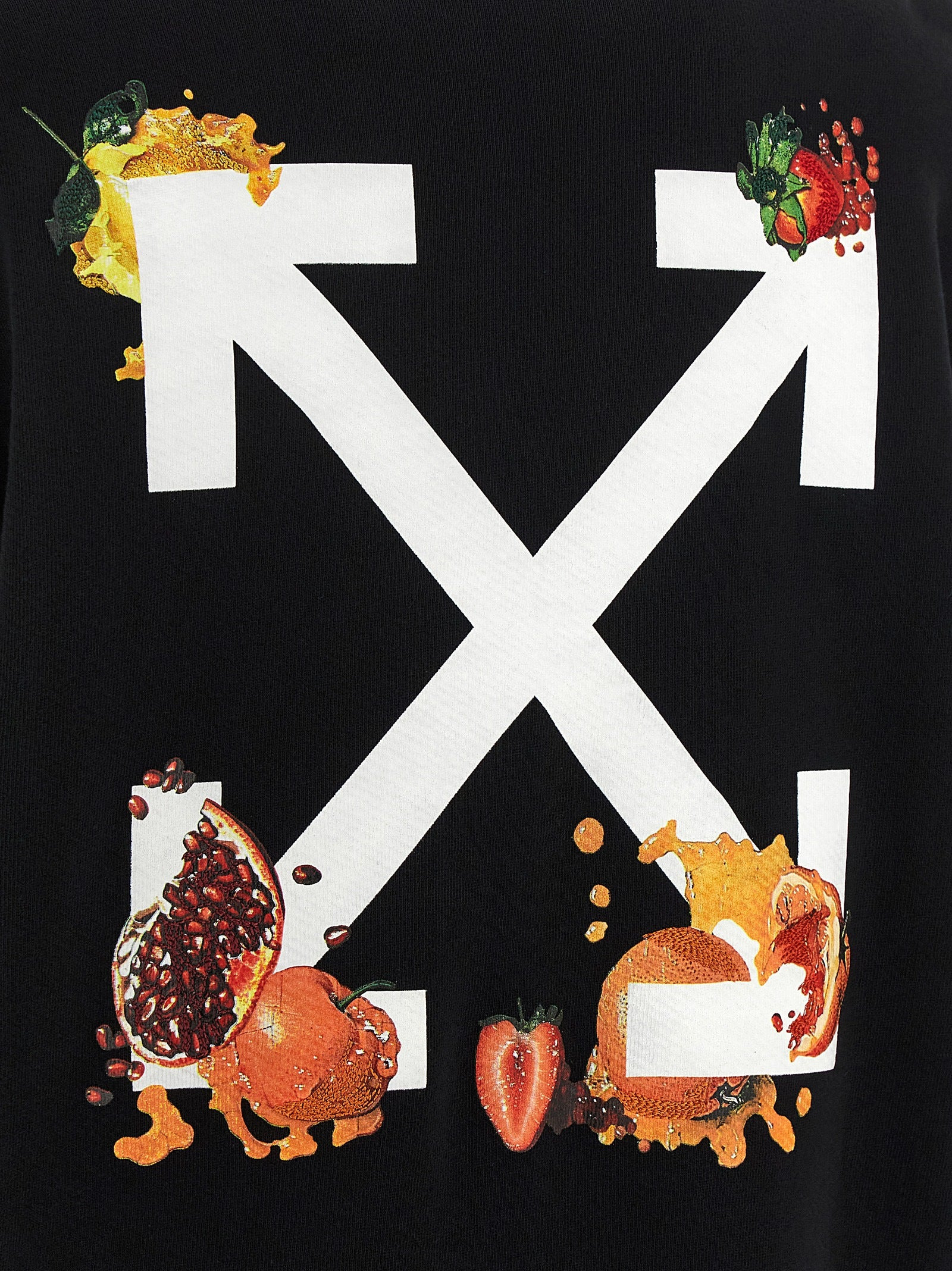 Off-White Women 'Emb Fruits Arrow' Hoodie - 4