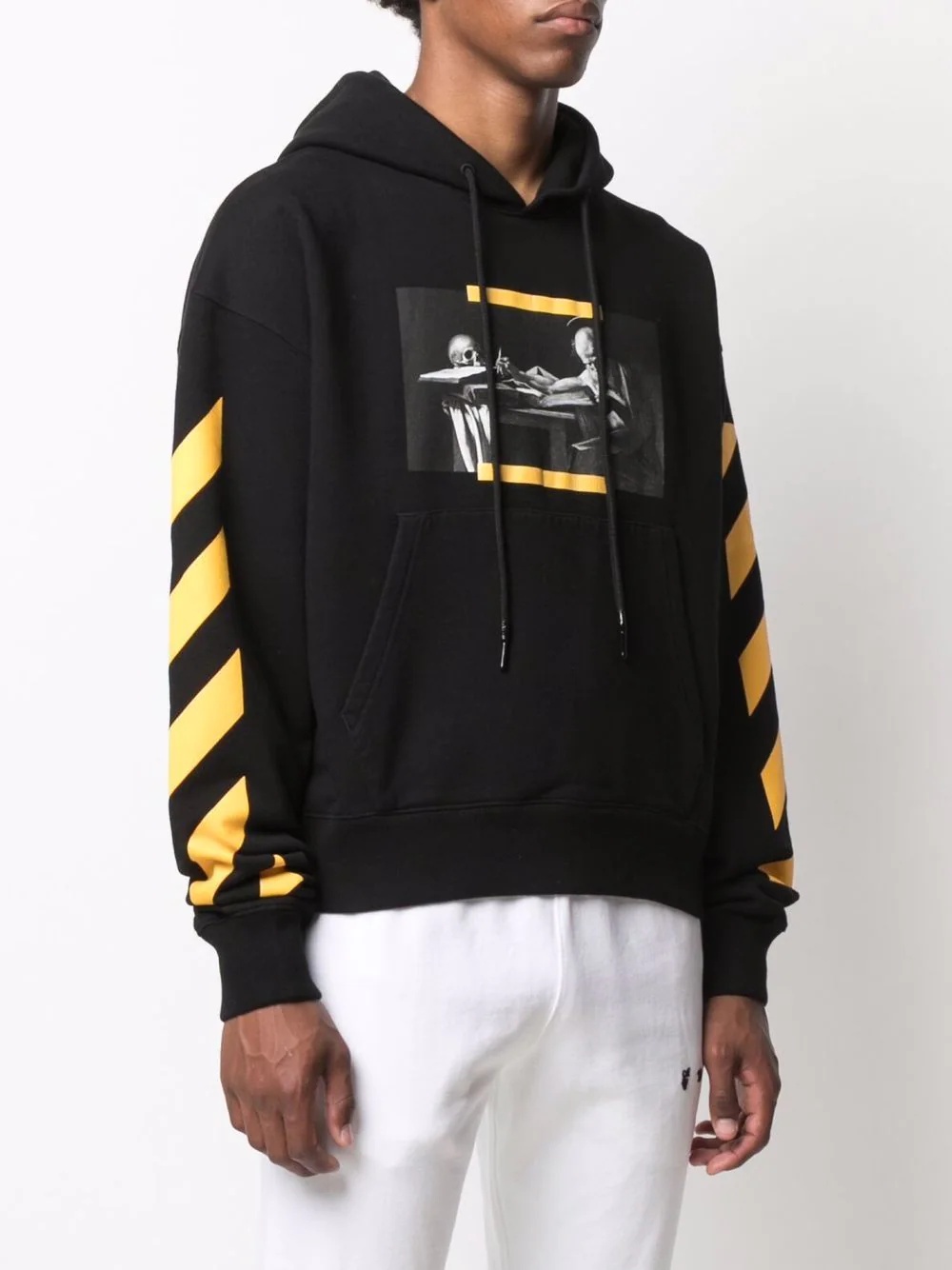 Carav Diag-stripe hoodie - 3