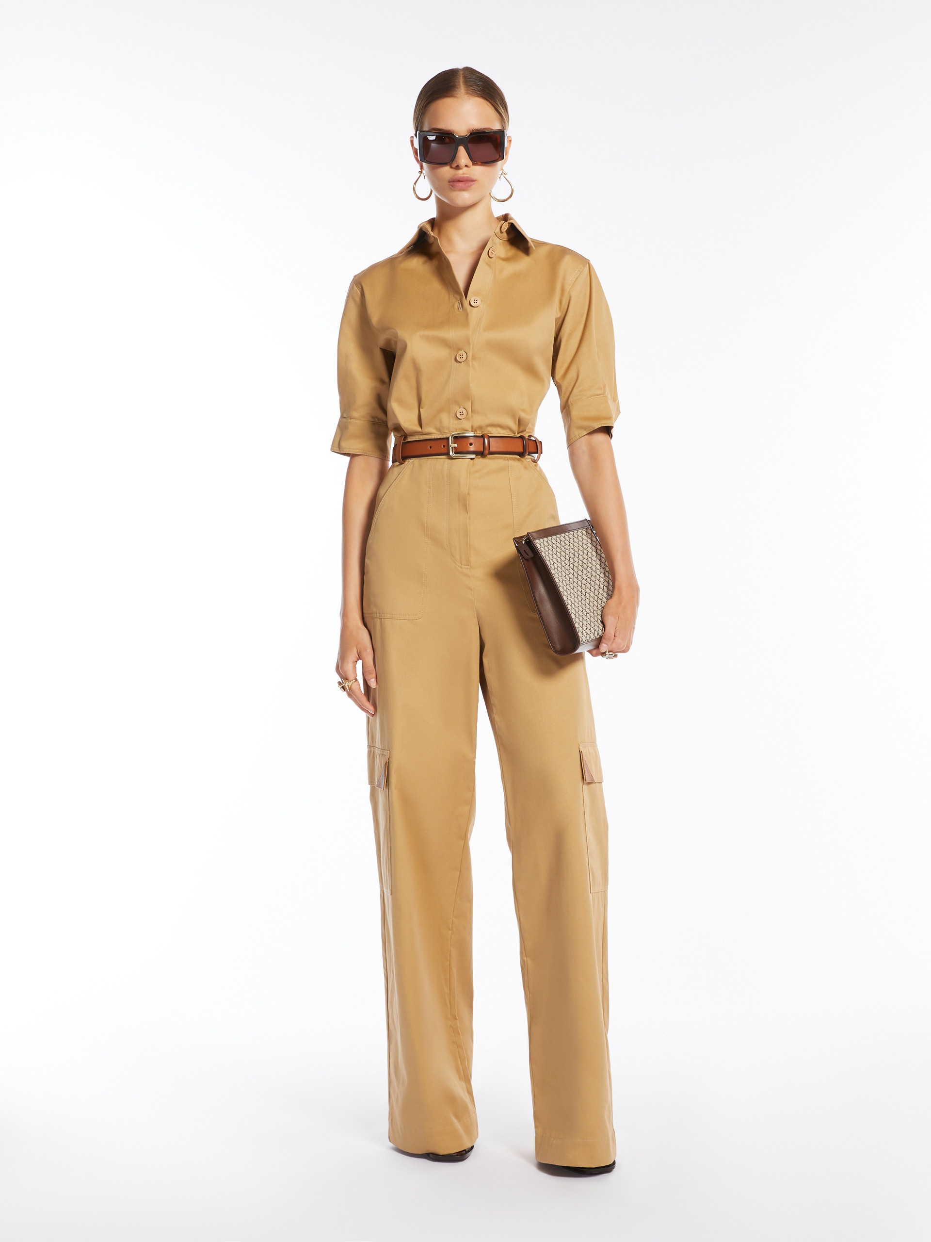 FILIPPO Workwear jumpsuit in gabardine - 2