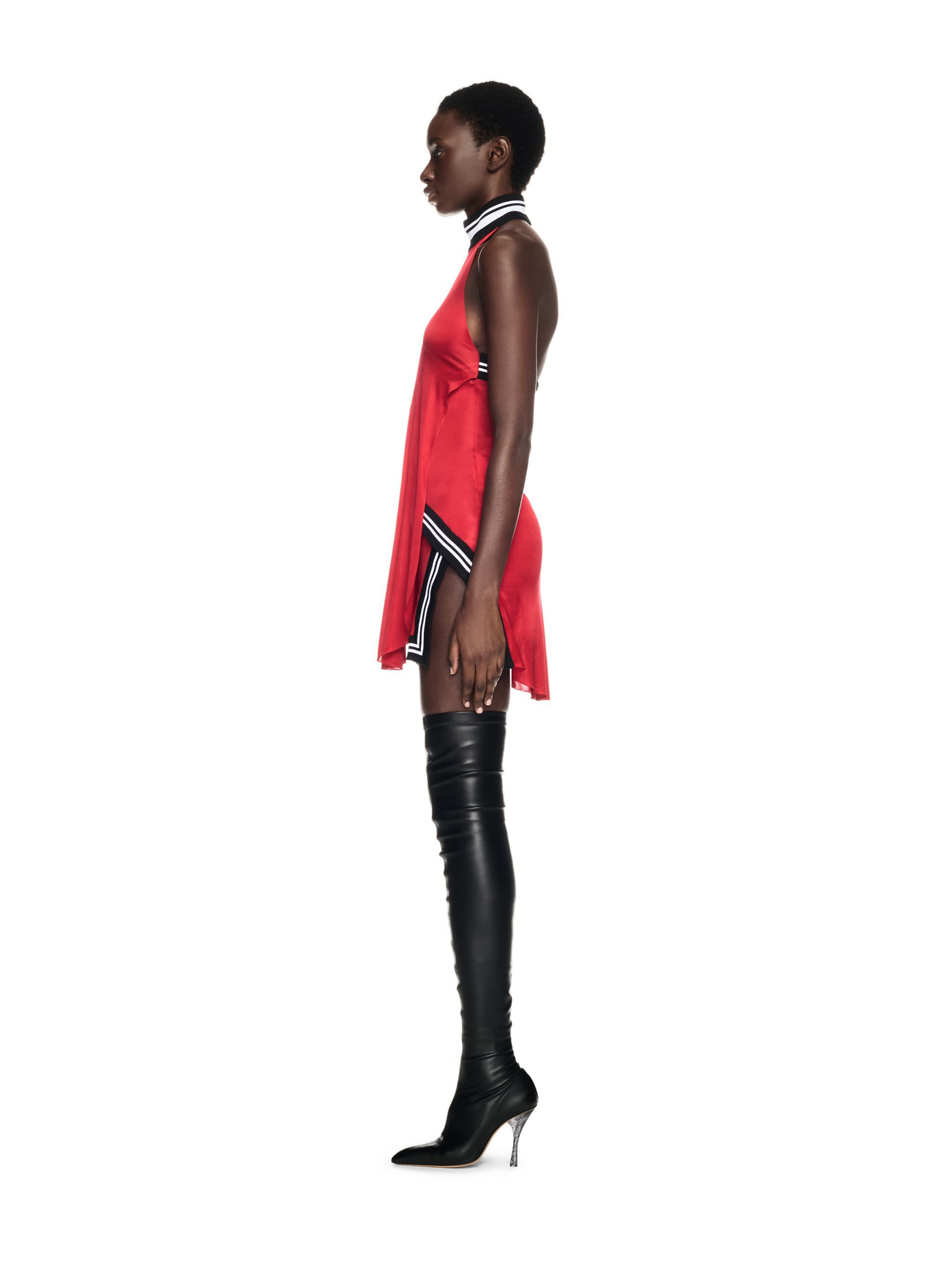 Red Sierraleone Mini Dress - 3