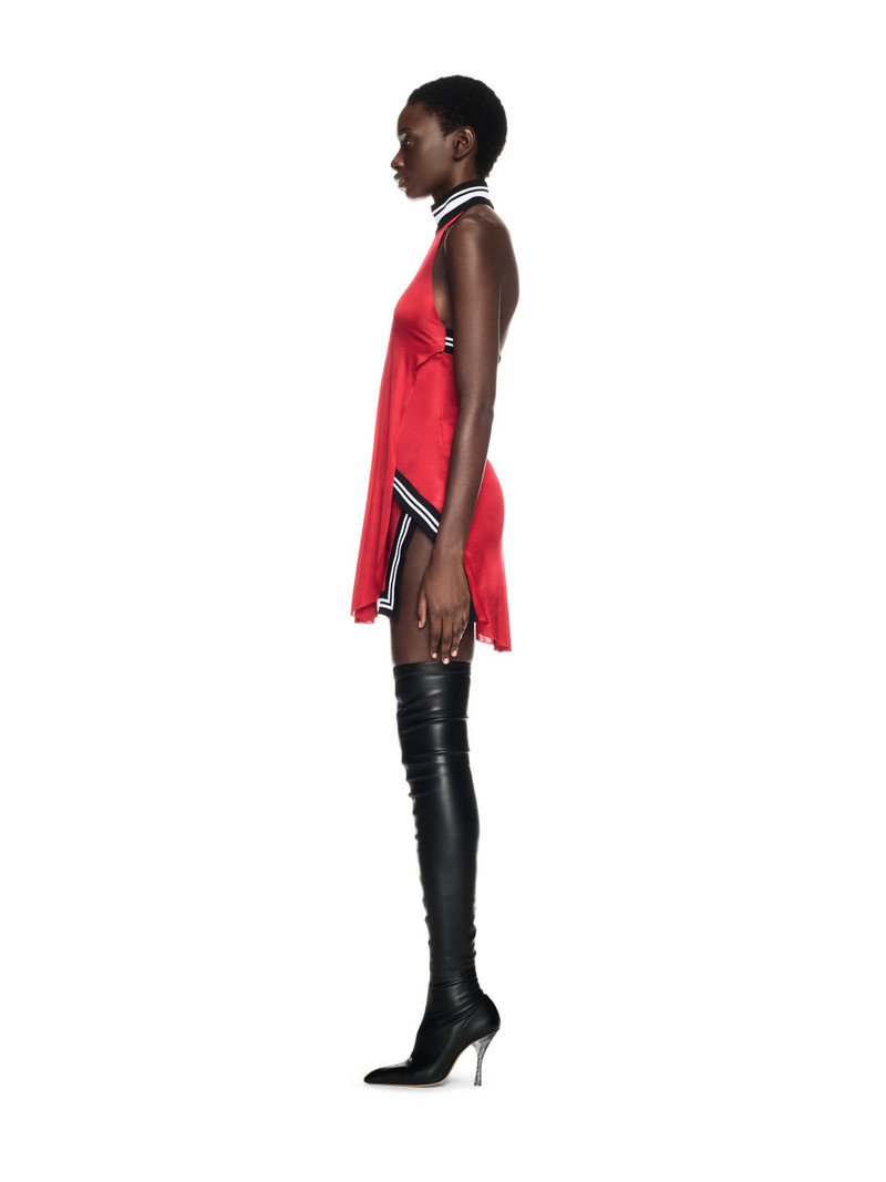 Red Sierraleone Mini Dress 3