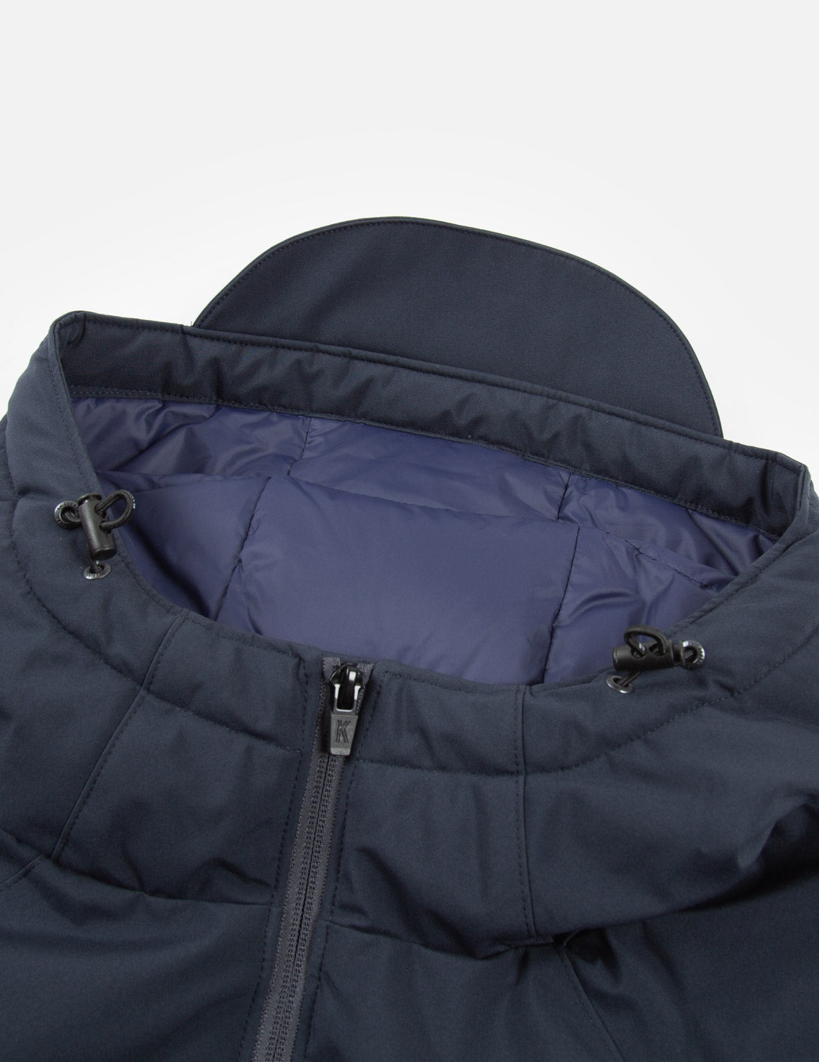 Moving Seagull PVC Patch Hooded Down Jacket - 9