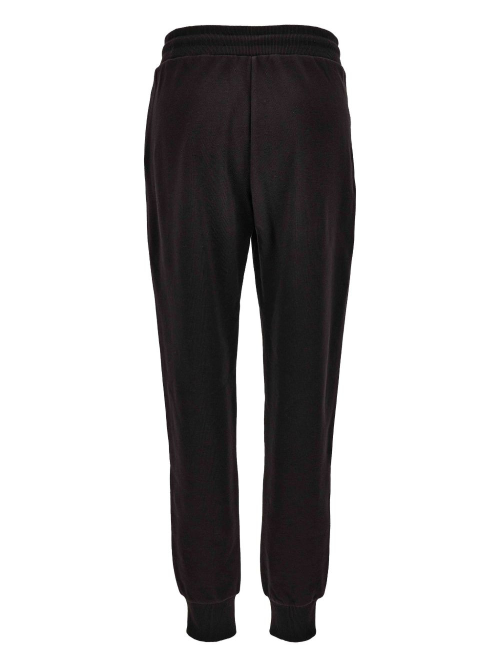 logo-plaque drawstring trousers - 2