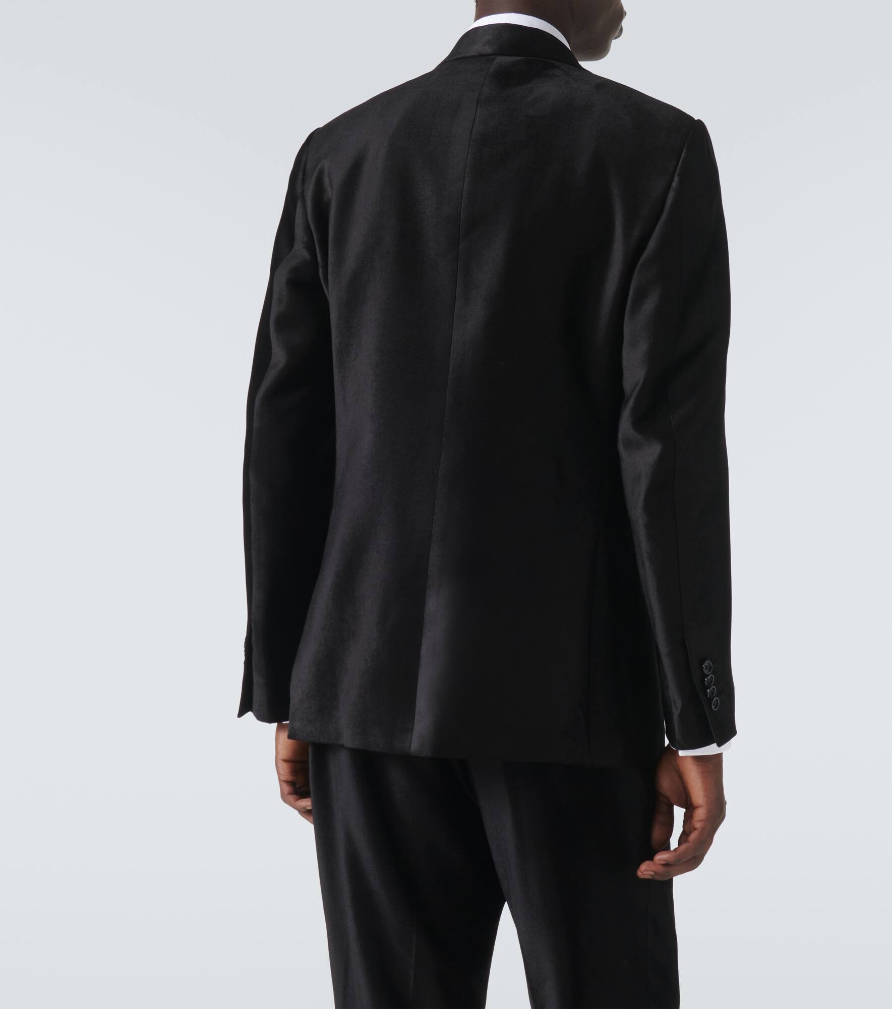 Velvet tuxedo jacket - 4