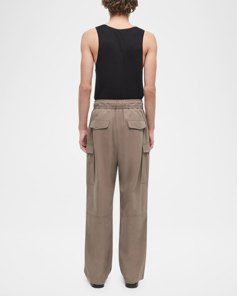 SIMKHAI Men's Garrett Wide-Leg Cargo Pants outlook