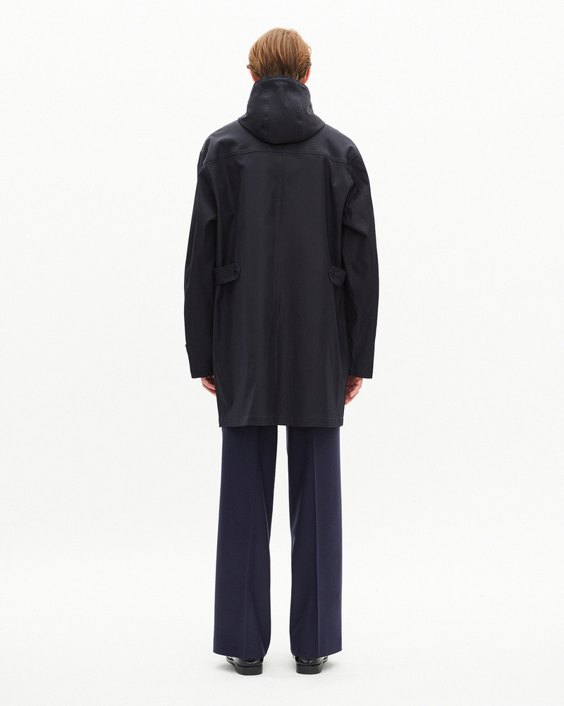 WATER-REPELLENT PARKA WITH NAVY HOOD 4