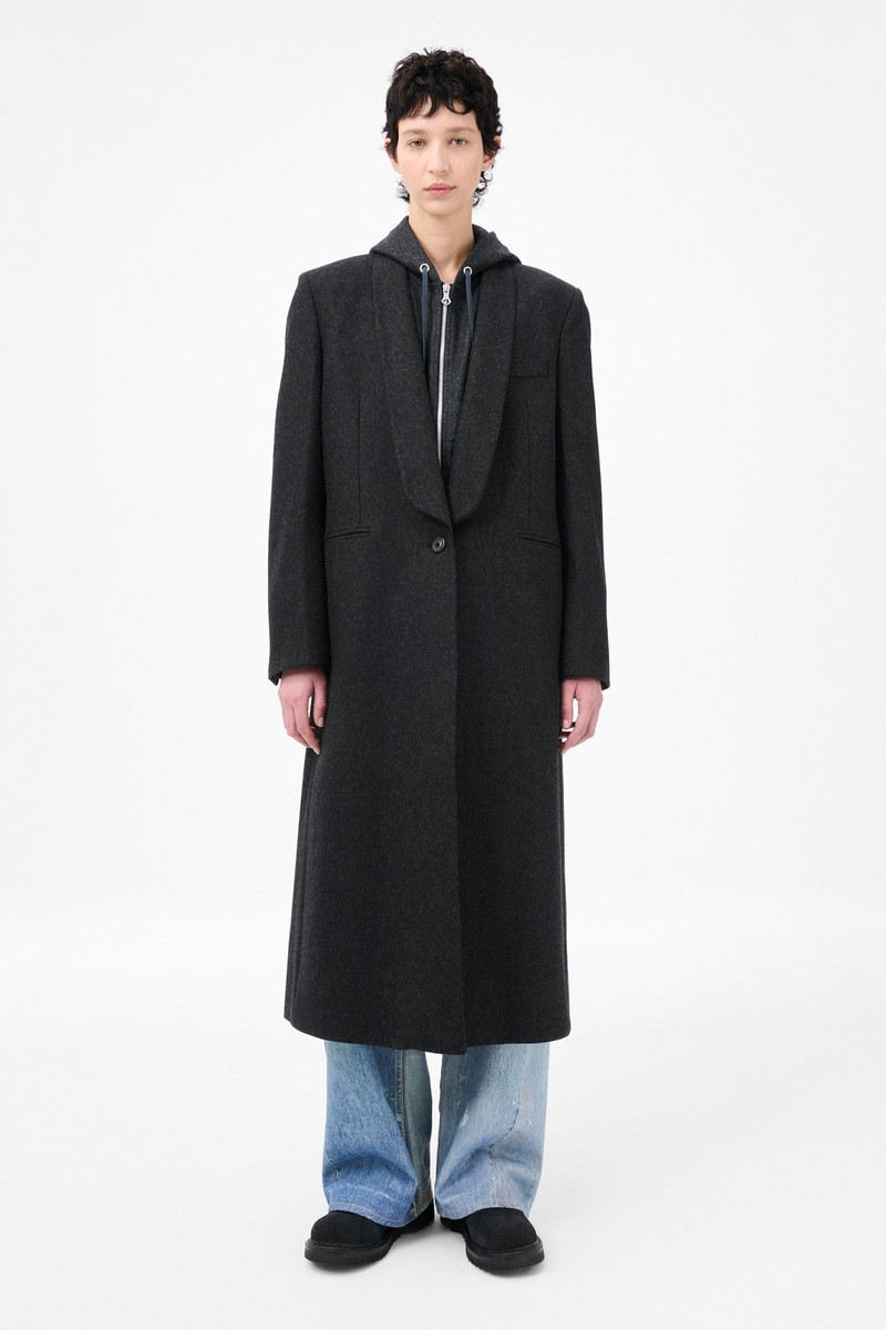 Our Legacy Supper Coat Granite Water Repellent Melton outlook