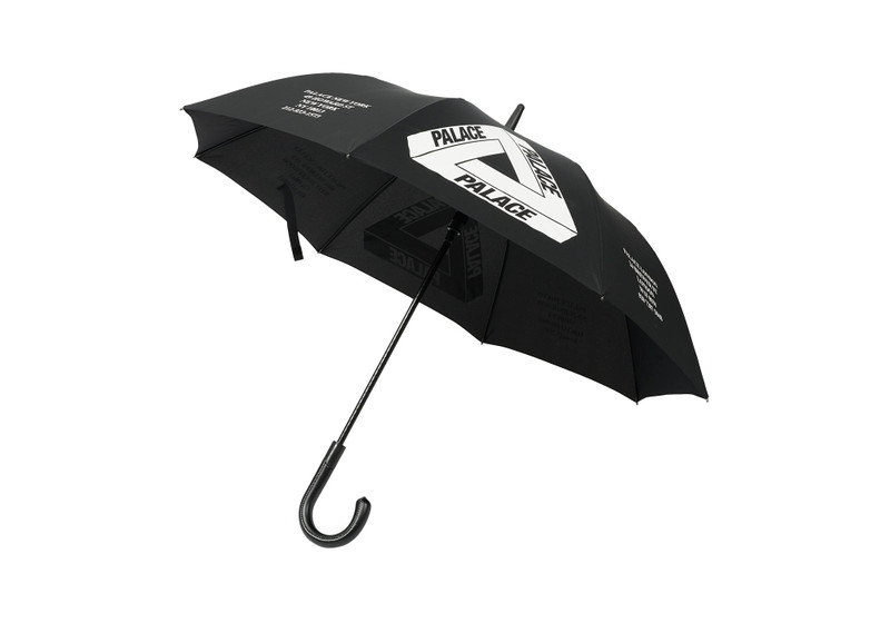 PALACE SHOP UMBRELLA BLACK 1