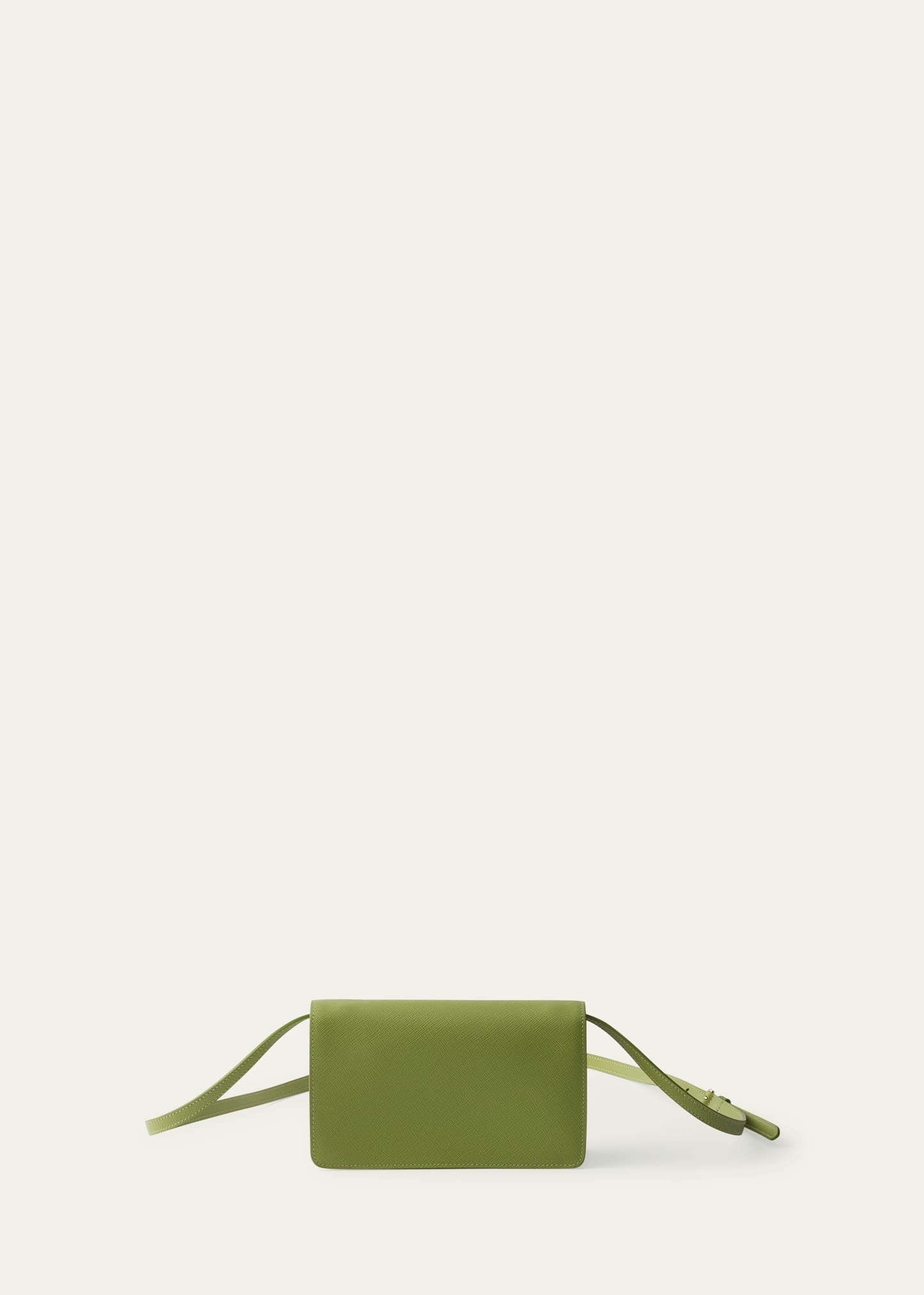Mini Saffiano Leather Shoulder Bag - 2