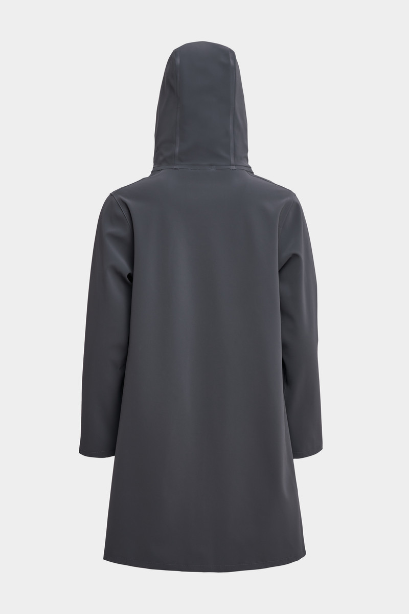 Mosebacke Matte Raincoat Charcoal 6
