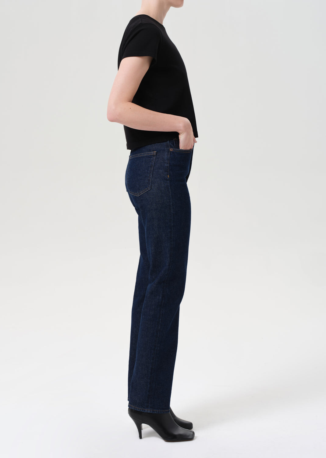 90'S PINCH WAIST HIGH RISE STRAIGHT LONG (COMFORT STRETCH) IN REISSUE - 3