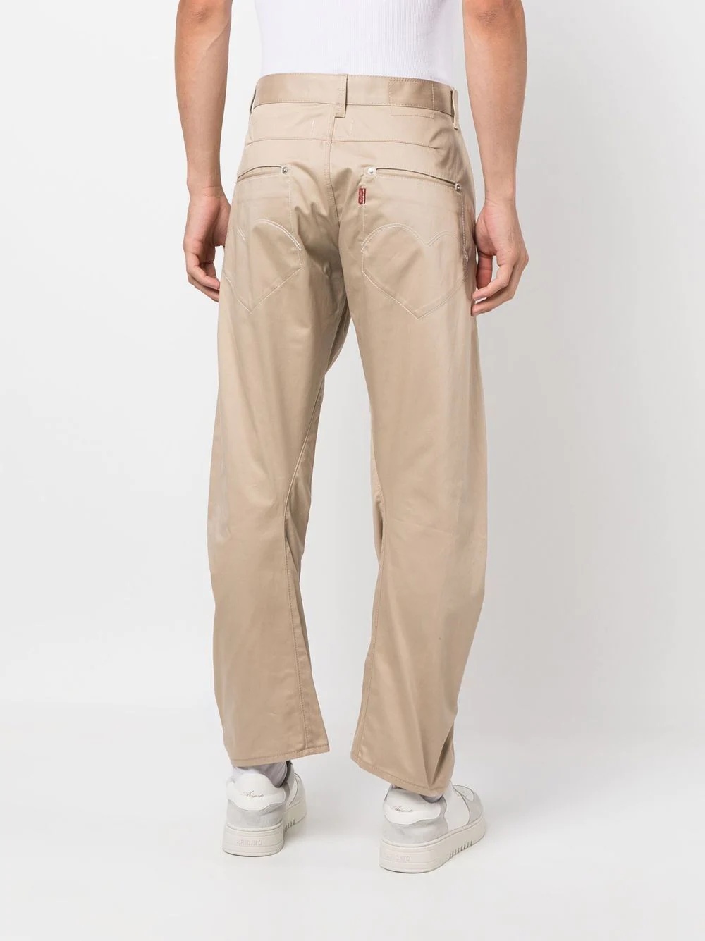 loose-fit cotton trousers - 4