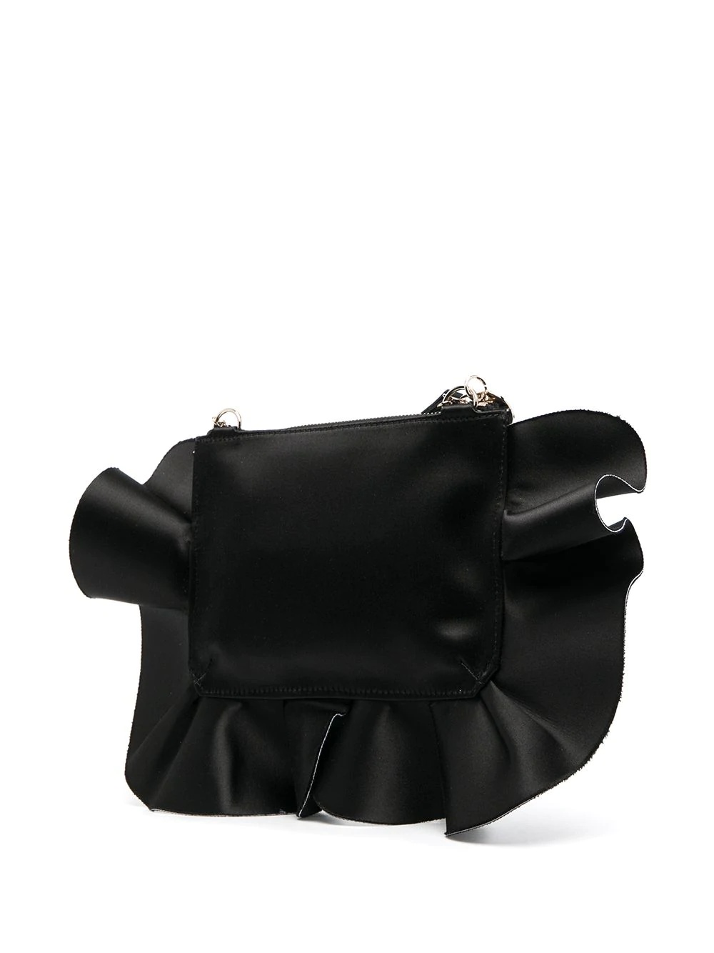 ruffle-detail shoulder bag - 3