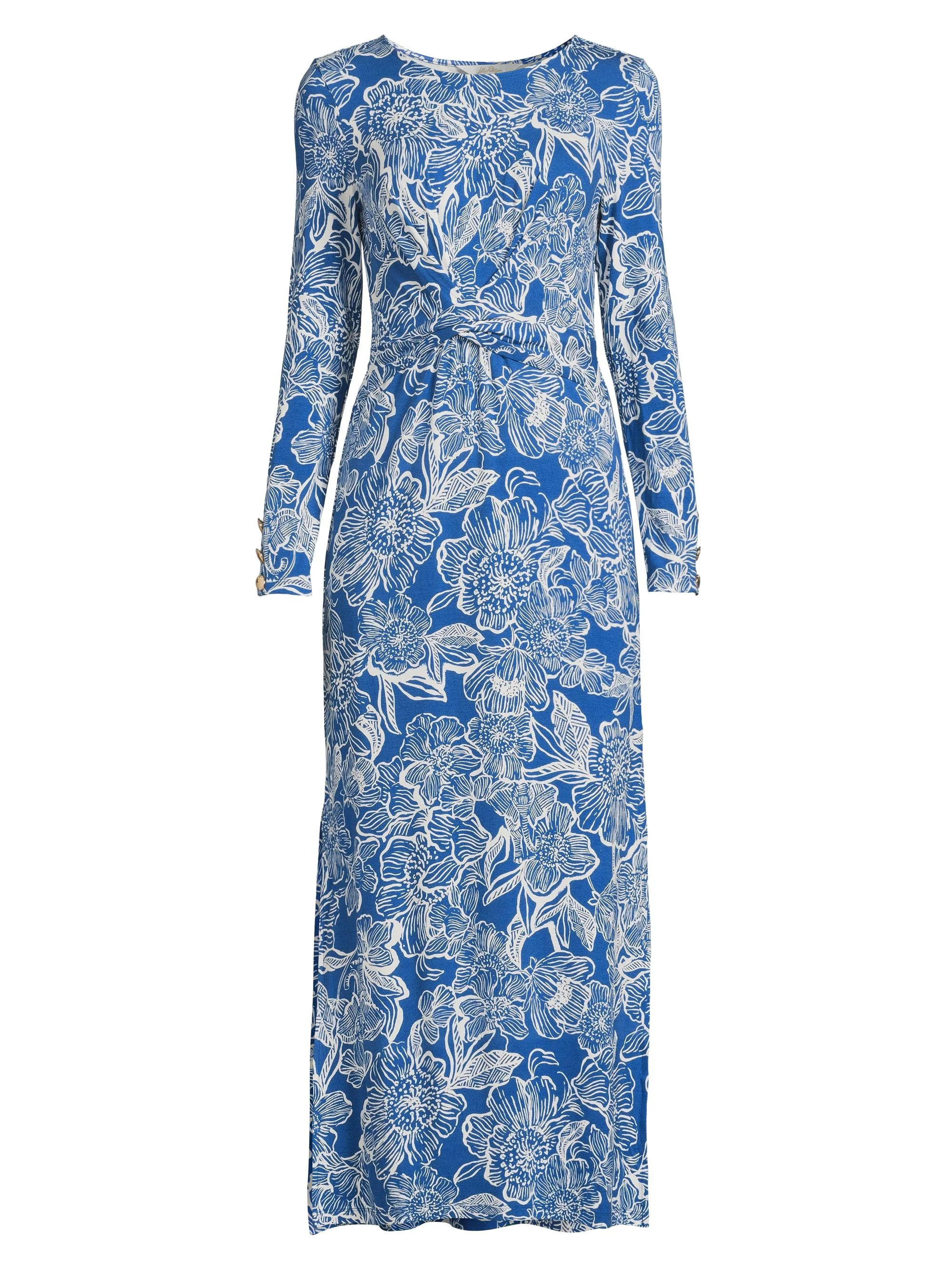 Women's Alessani Floral Maxi Dress - Starlight Navy - 1