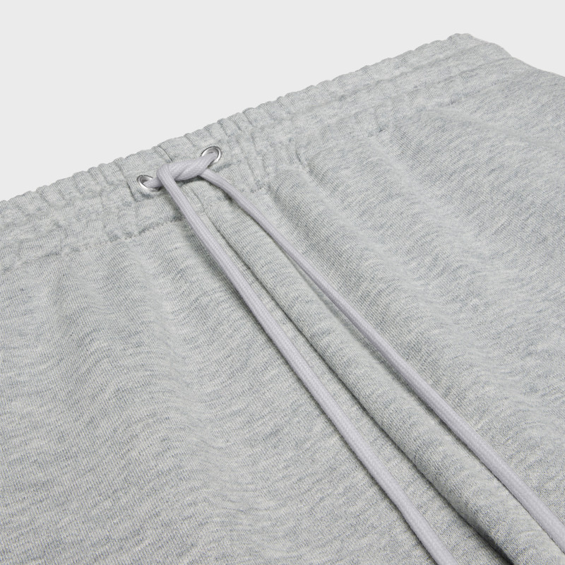 triomphe track pants in cotton and cashmere 3